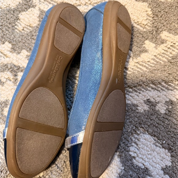 Women’s Croft&Barrow Blue Ballet Flats – Size 10 - Picture 3 of 3